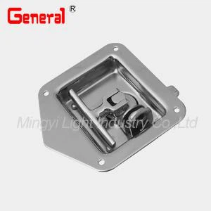 50007P T sulguri käepide kokkupandav, Padlocking käepide sulguri, eri paksusega ukse Cam kõrguse reguleerimine.